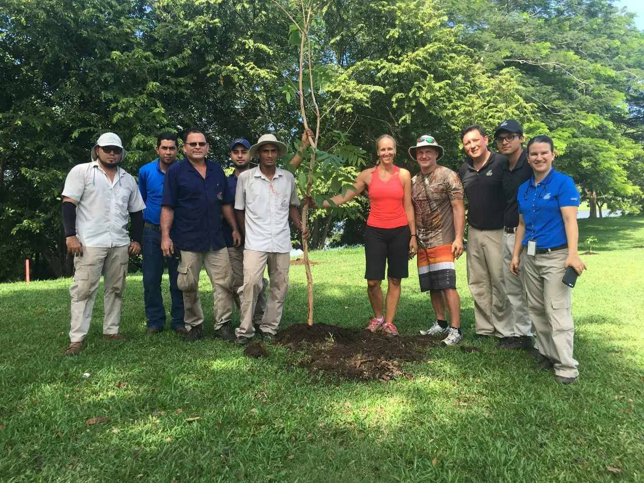 Community tree planting and environmental conservation in Guanacaste Costa Rica