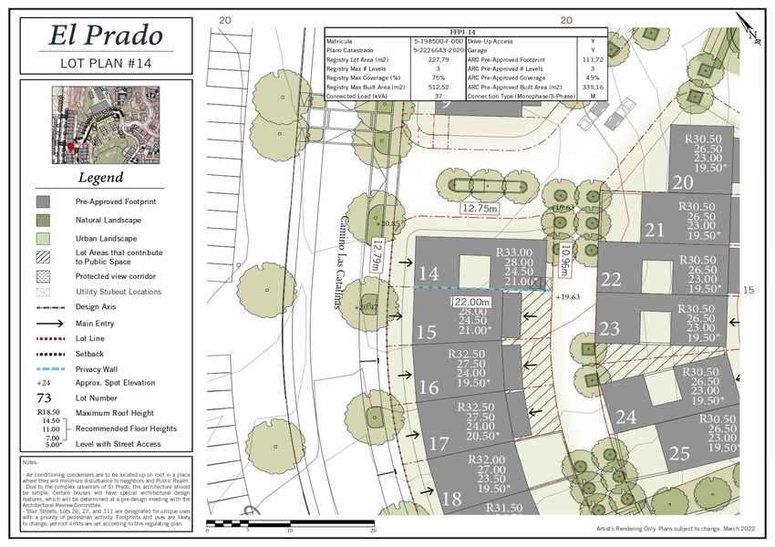 El Prado Lot #14 - Las Catalinas, CR