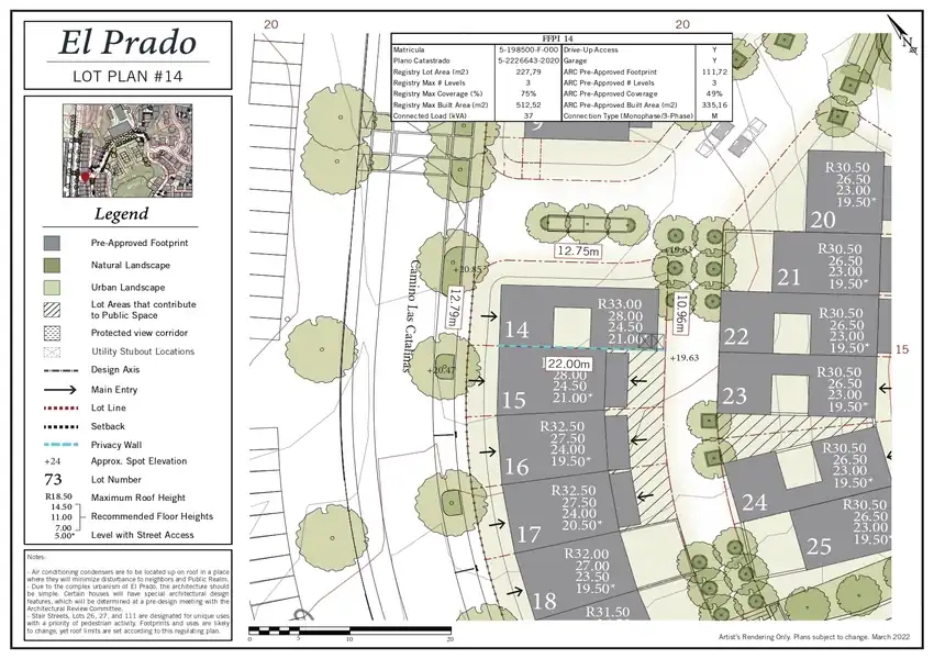 El Prado Lot #14 - Las Catalinas, CR