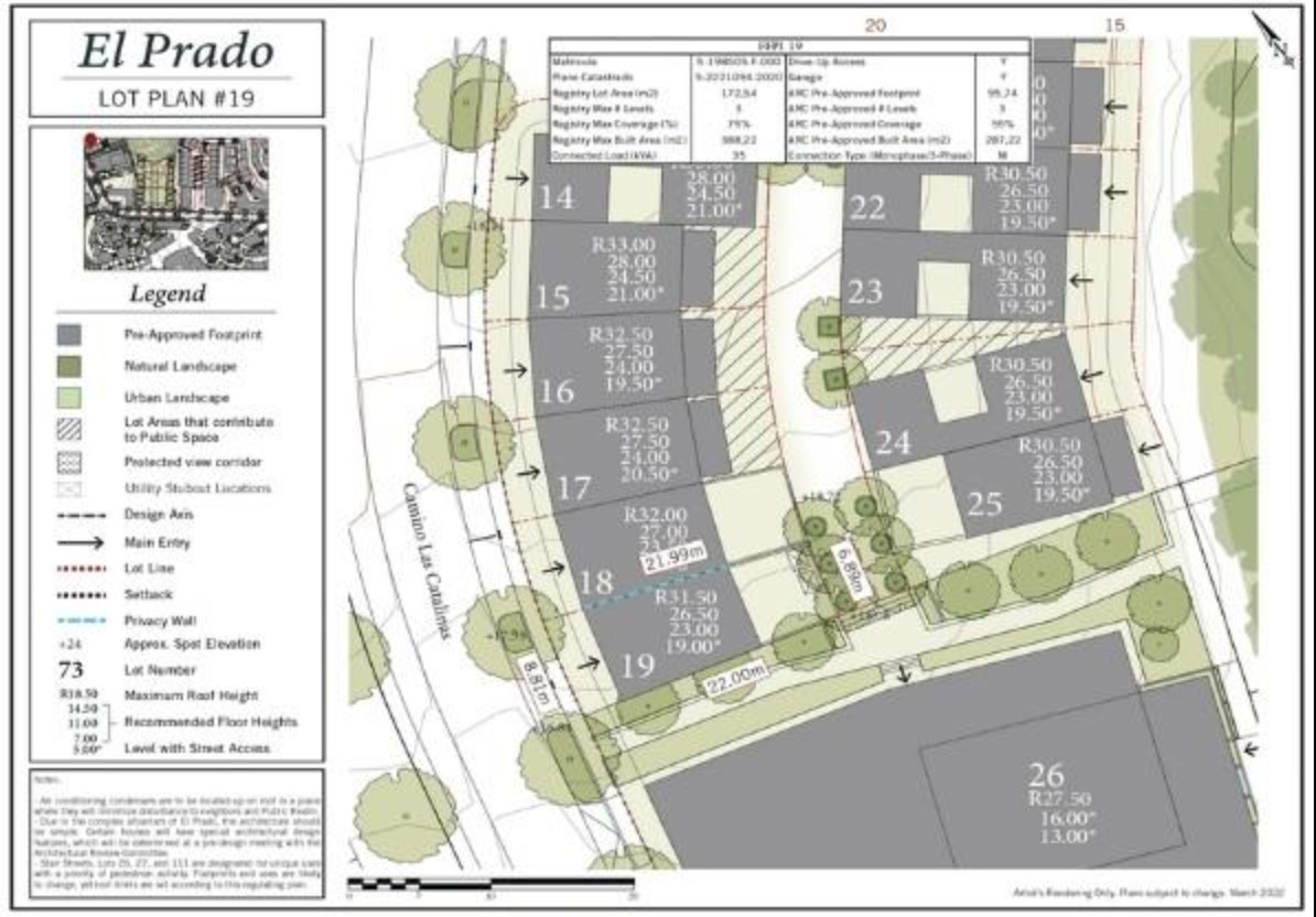 El Prado Lot #19 - Las Catalinas, CR