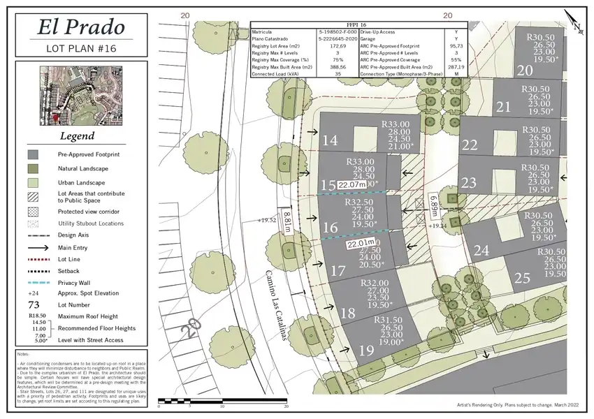 El Prado Lot #16 - Las Catalinas, CR