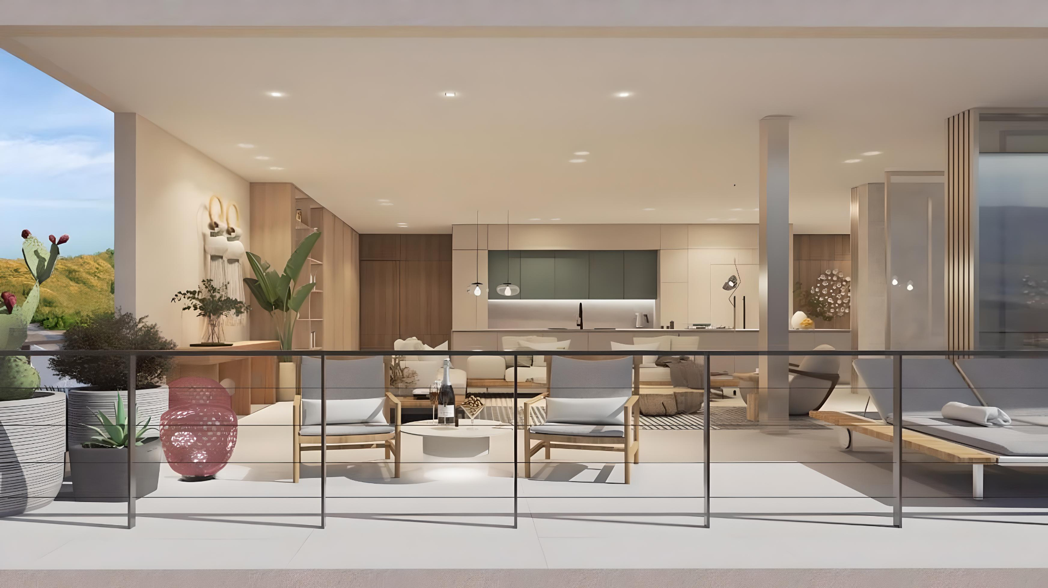 Casa Chameleon Residences House 1, Overlooking the Beach Town of Las Catalinas, Las Catalinas