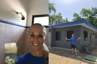 Local community improvement project in Costa Rica