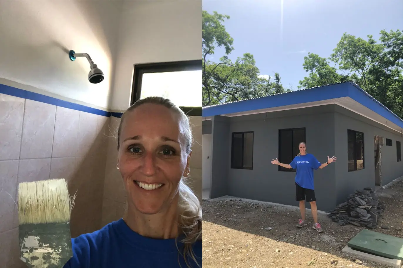 Local community improvement project in Costa Rica