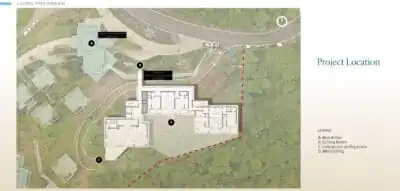 Sanara Phase II site plan and project location map Costa Rica