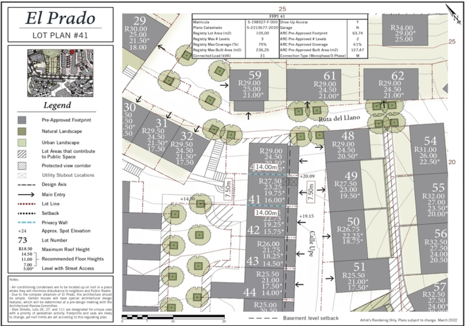 El Prado Lot #41 - Las Catalinas, CR