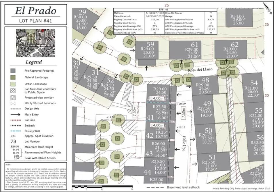 El Prado Lot #41 - Las Catalinas, CR