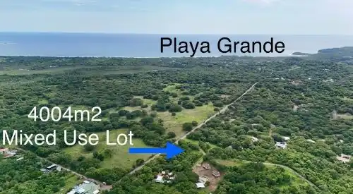 4004m2 Prime Mixed Use Lot - Playa Grande, CR
