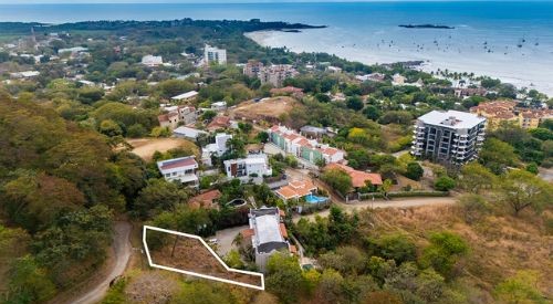 Tamarindo Hills Ocean View Lot – 481m2 - Playa Tamarindo, CR