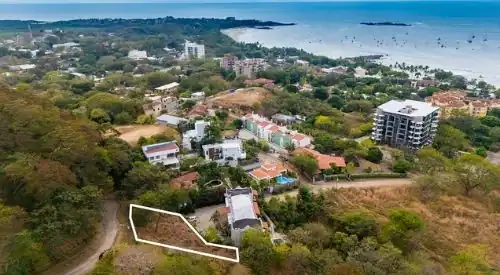 Tamarindo Hills Ocean View Lot – 481m2 - Playa Tamarindo, CR