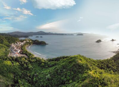 sandy cove at Las Catalinas