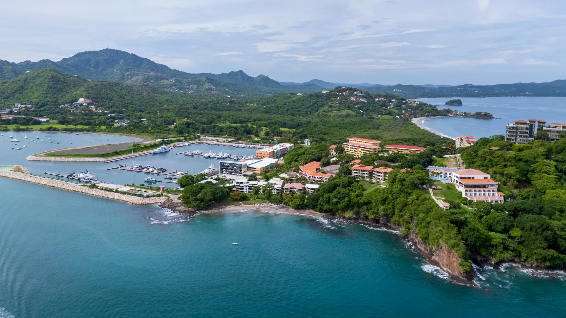 Map of Guanacaste Costa Rica communities - Playa Flamingo, Reserva Conchal, Hacienda Pinilla, Las Catalinas, Peninsula Papagayo, Tamarindo, Playa Grande, Playas del Coco - Flamingo Beach Realty