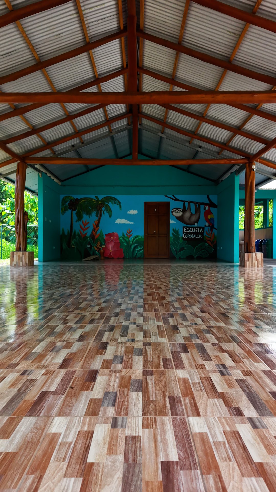 The village school in Corozalito